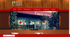 Desktop Screenshot of dianarestaurants.com